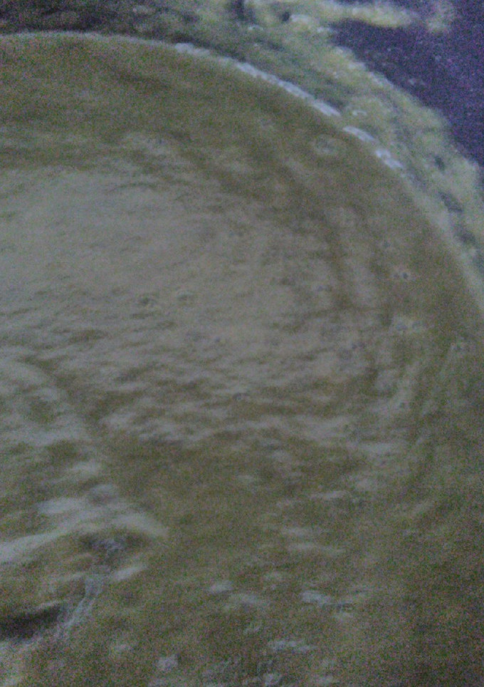 Una foto de Crema de verduras con aroma a jamón