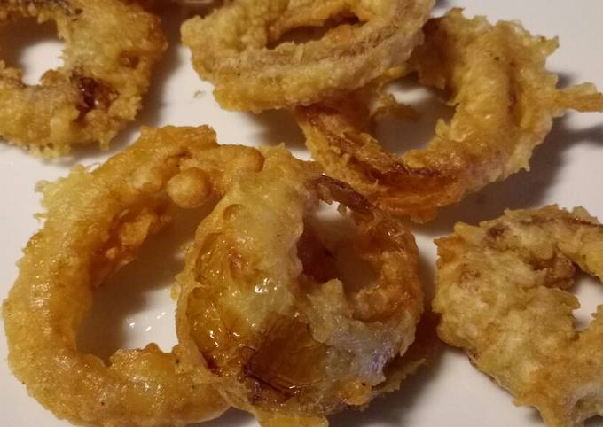 Recipe of Gordon Ramsay Beer battered onion rings