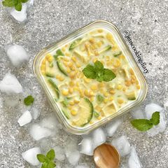 A picture of Avocado Corn Ice.