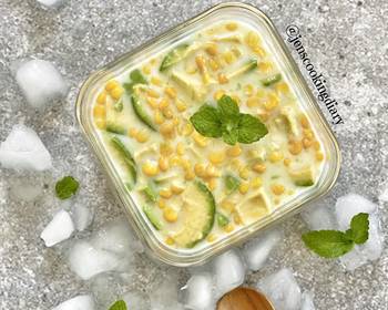 Easy Recipe Avocado Corn Ice Delicious Perfect