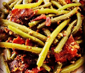 New Recipe Garlic and Bacon Green Beans Yummy