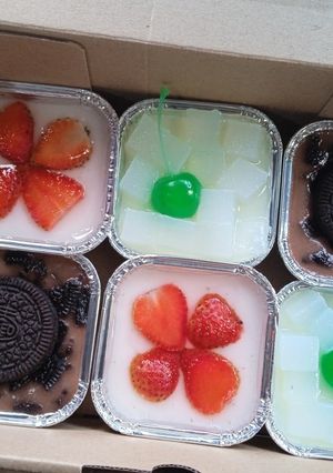 Foto resep Puding Hampers