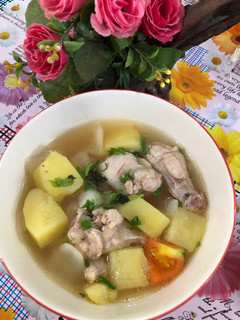 รูปของ ซุปไก่มันฝรั่ง