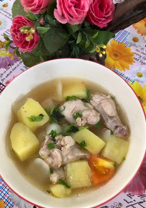 รูปของ ซุปไก่มันฝรั่ง