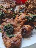 Paha / Dada Ayam Ketumbar Goreng Teflon, cepat & mudah