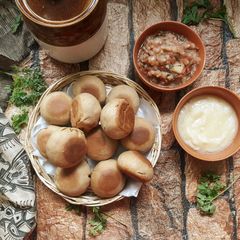 A picture of Baked Litti Chokha.