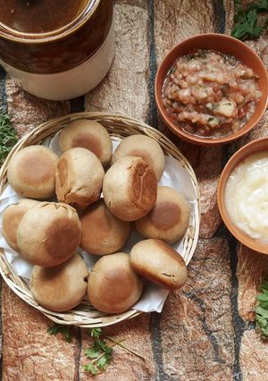 A picture of Baked Litti Chokha.