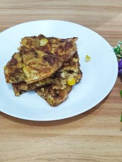 Foto resep Omelet jagung tuna