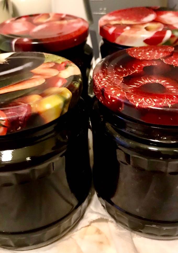 Желе из черники с пектином