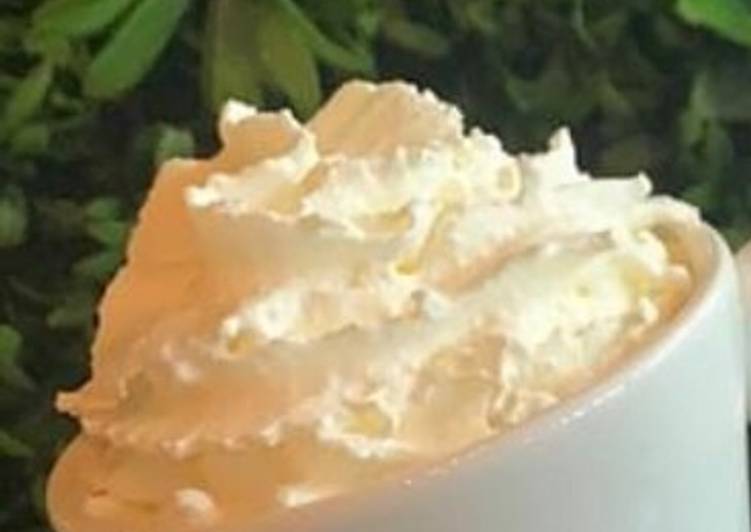 Recette De Chantilly mascarpone