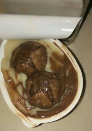 A picture of Homemade kinder joy.