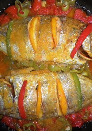 Una foto de Besugos al horno