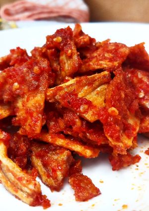 Foto resep Ikan Asin Balado