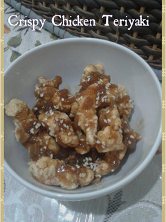 Foto resep Crispy chicken teriyaki