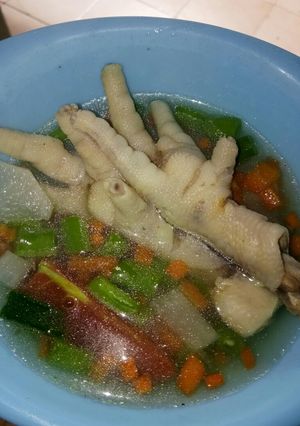 Foto resep Sop ceker ayam