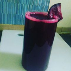 A picture of Beetroot juice.