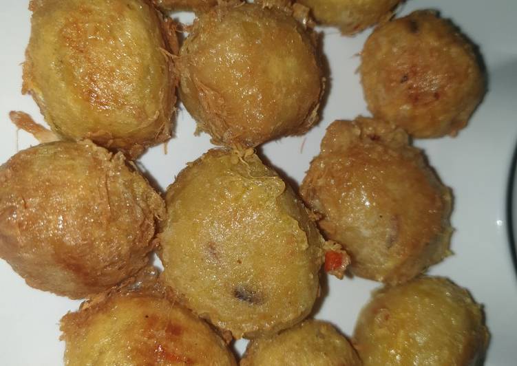 Recipe of Quick Mashed Sweet potatoe balls
