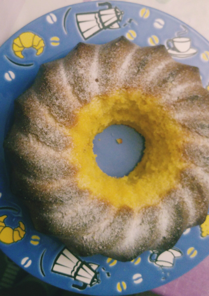 Una foto de Ruhrkuchen(bizcocho aleman)