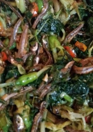 Foto resep Tumis daun pepaya ikan teri
