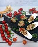 Salada de bacalhau com Broa!