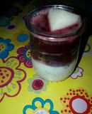 Yogur de stracciatella con fruta