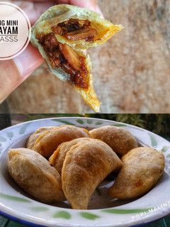 Foto resep Cireng mini isi ayam pedas, crispi di luar, mulur di dalam