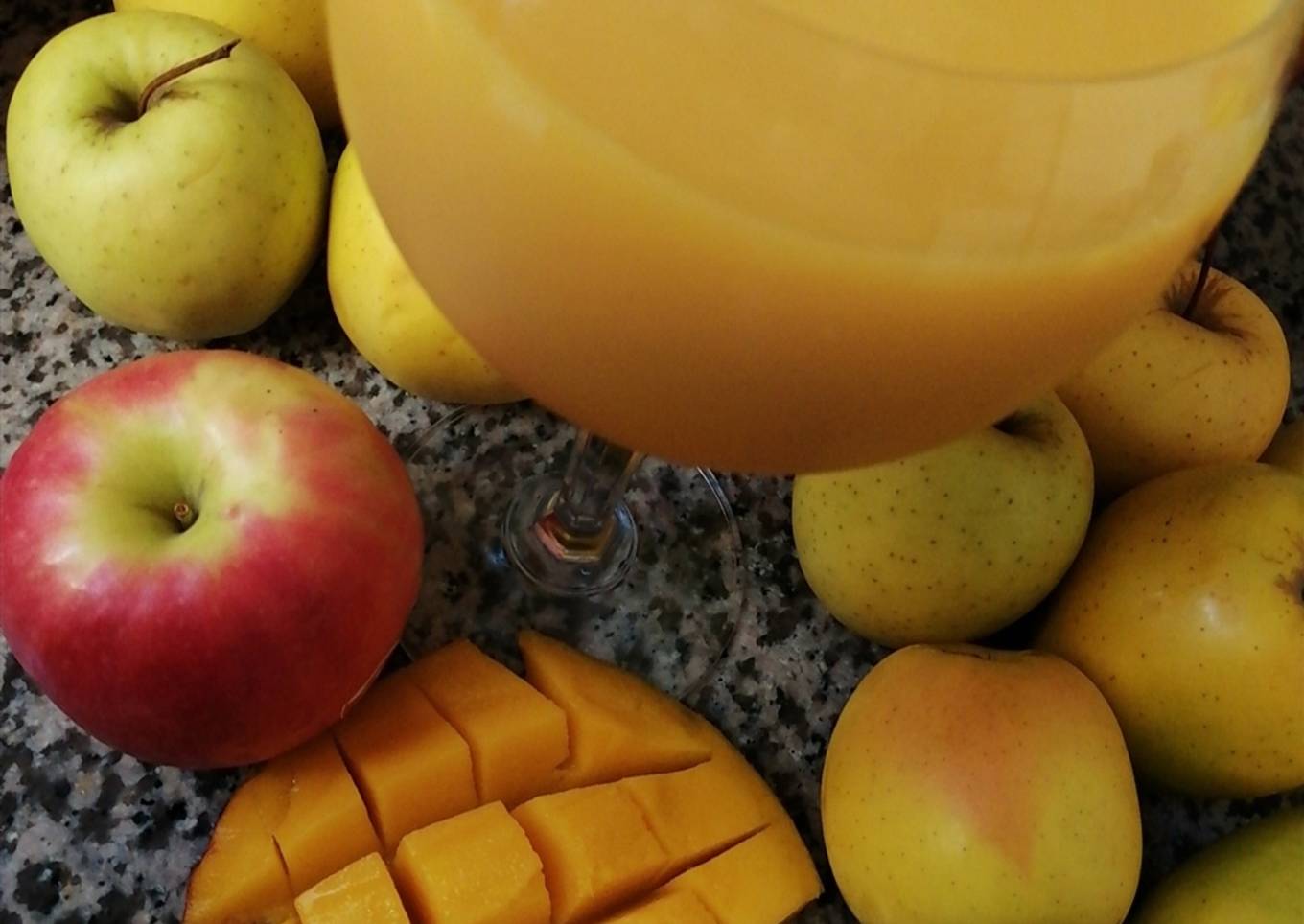 Smoothie mangue pomme🥤