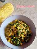 Saute Corn (Tumis Jagung)