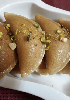 صورة لوصفة قطايف بالجبنة