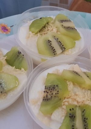 Foto resep Setup Roti Tawar Keju Kiwi