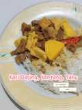Beef Kari Jepang (Kari Daging, Kentang, Tahu)