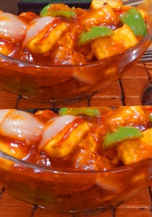 A picture of Chili Paneer.