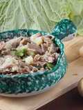 Pizzoccheri con cavolo verza, patate e raschera
