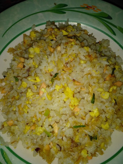 Foto resep Nasi goreng salmon