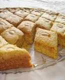 Turmeric cake - sfouf