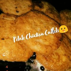 A picture of Potato Chicken Cutlets 🤤.