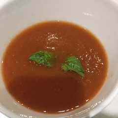 Una foto de Crema de tomate para dieta