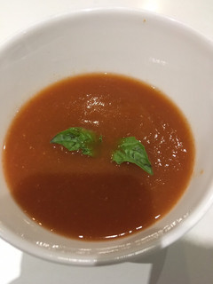 Una foto de Crema de tomate para dieta