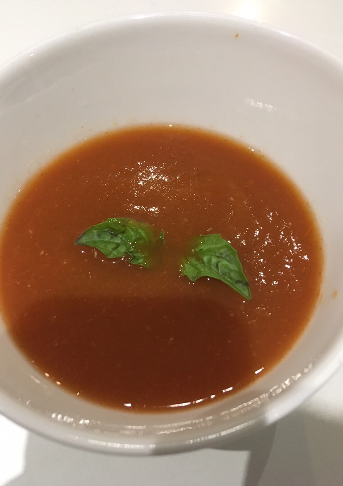 Una foto de Crema de tomate para dieta