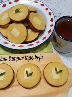 Foto resep Kue lumpur tape keju
