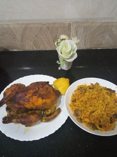صورة لوصفة دجاج محمر