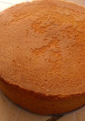 A picture of Passion Fruit Cake #bakingcontest.
