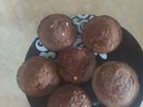 Τα σοκολατένια muffins της κόρης μου!!!
