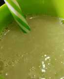 Jugo🧋de melón🧃y guanábana en leche🥛🍯🧃🧋