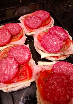 Una foto de Pizzetas caseras 😁