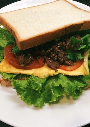 Hình của món Sandwich bò.