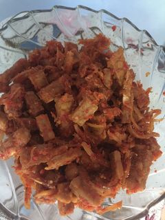 Foto resep Balado kering tempe & teri