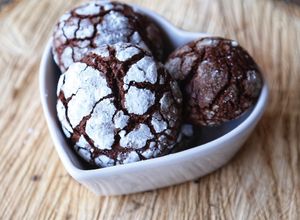 Foto de Broa de Chocolate com Pimenta Rosa