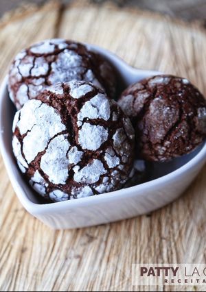 Foto de Broa de Chocolate com Pimenta Rosa