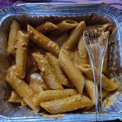 White sauce pasta A picture of White sauce pasta.